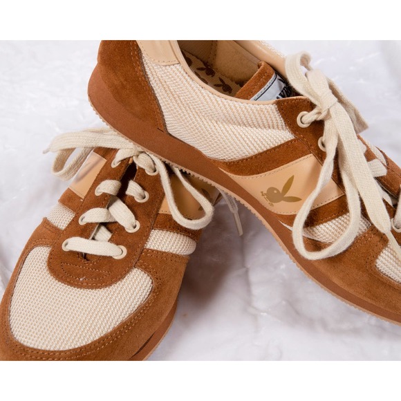Vintage 80s Brown Playboy Sneakers | Size M 7.5\